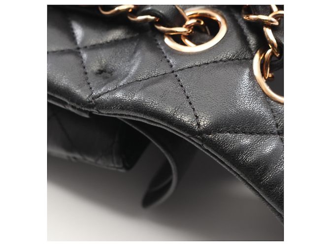 Borsa Chanel Matelassé Double Flap Nero - vista 10