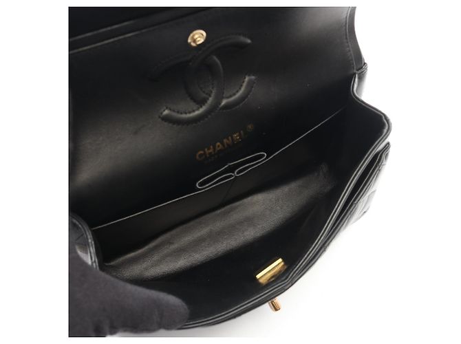 Borsa Chanel Matelassé Double Flap Nero - vista 3