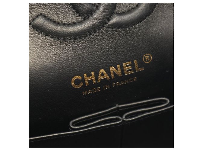 Borsa Chanel Matelassé Double Flap Nero - vista 4