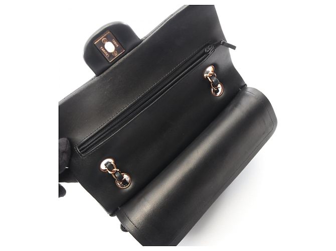 Borsa Chanel Matelassé Double Flap Nero - vista 6