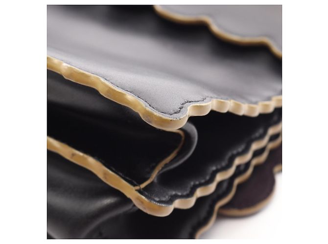 Fendi Kanai Medium Lederhandtasche Schwarz - Ansicht 11