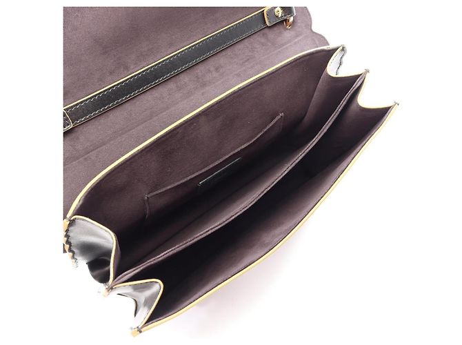 Fendi Kanai Medium Lederhandtasche Schwarz - Ansicht 3