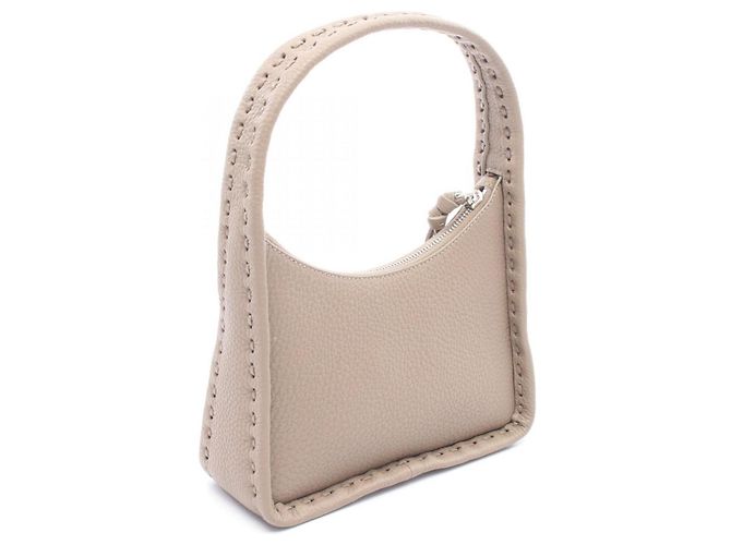 Borsa Fendi Small Fendessence Selleria Beige - vista 2