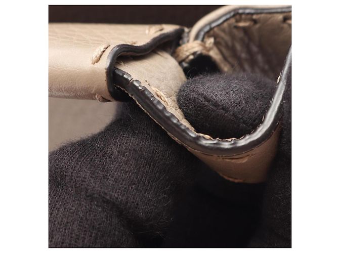 Borsa Fendi Peekaboo Regular 2-Way Beige - vista 7