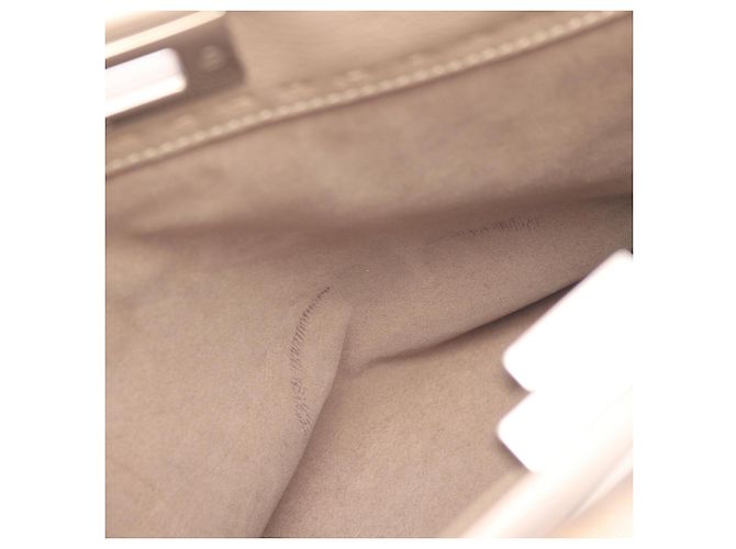 Borsa Fendi Peekaboo Regular 2-Way Beige - vista 8