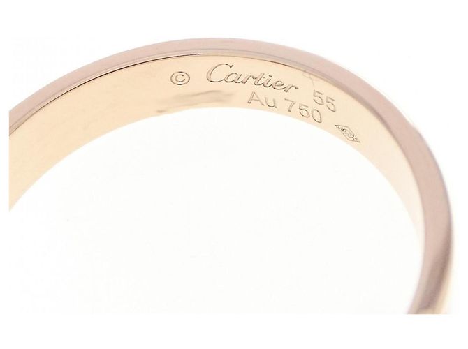 Anello Mini Love di Cartier in oro rosa 18K - vista 3