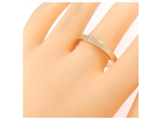Anello Lanières Cartier in oro rosa - vista 3