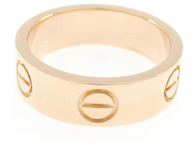 Anello Love di Cartier in oro rosa - vista 2
