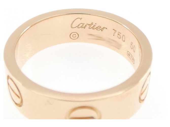 Anello Love di Cartier in oro rosa - vista 3