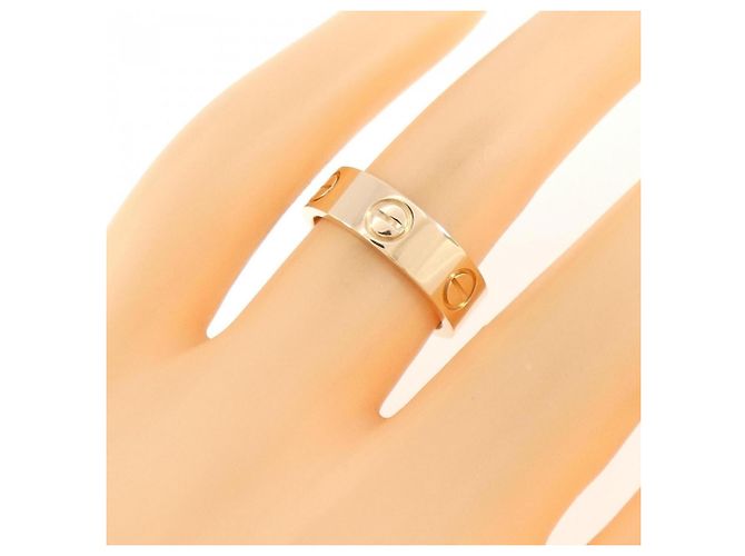 Anello Love di Cartier in oro rosa - vista 4