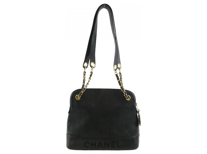 Borsa a Spalla Chanel 08058 Nero - vista 2