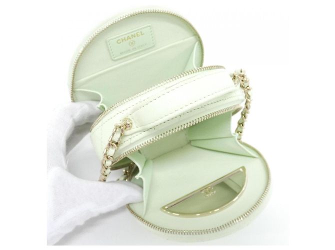 Chanel AP2502 Light Green Shoulder Bag - view 8