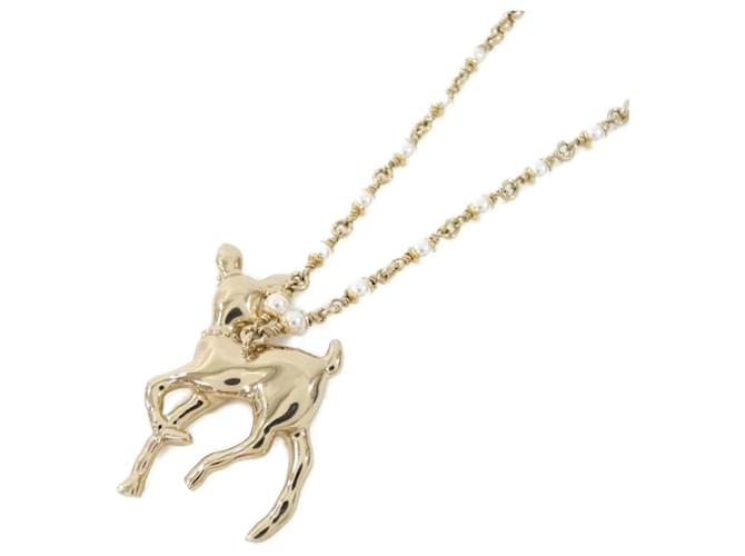 Collana Chanel ABF289 Nero Bianco D'oro - vista 3