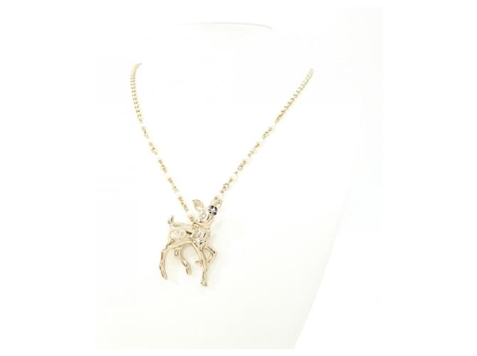 Collana Chanel ABF289 Nero Bianco D'oro - vista 5