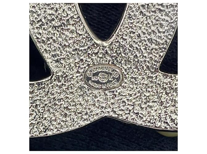 Spilla Chanel con strass Argento - vista 10