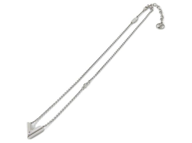 Collana Essential V Louis Vuitton M63197 Argento - vista 2