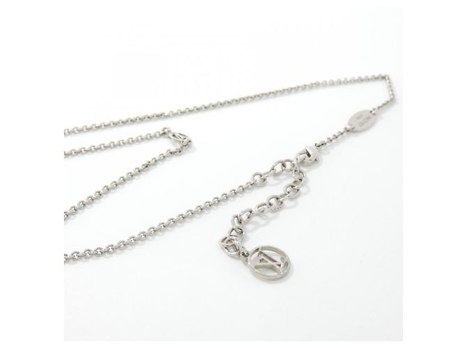 Collana Essential V Louis Vuitton M63197 Argento - vista 4
