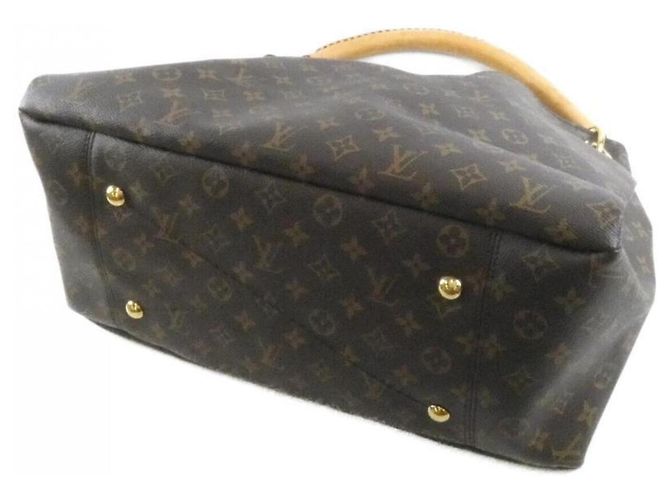 Borsa a Spalla Louis Vuitton Monogram Artsy MM Marrone - vista 2