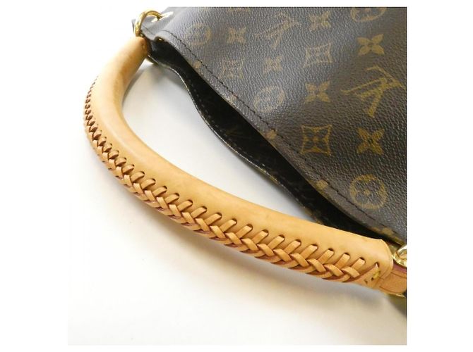 Borsa a Spalla Louis Vuitton Monogram Artsy MM Marrone - vista 5