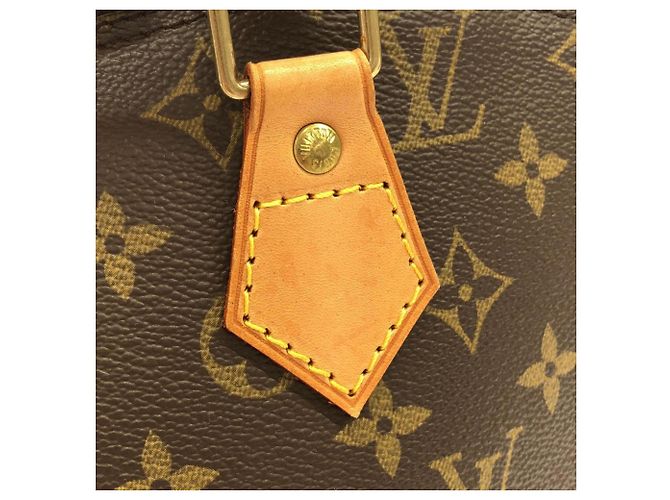 Borsa Louis Vuitton Monogram Alma PM Marrone - vista 4
