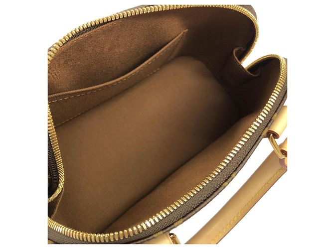 Borsa Louis Vuitton Monogram Alma BB Marrone - vista 7