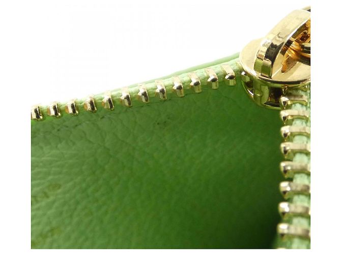 Portacarte Monogram Empreinte Louis Vuitton Verde - vista 6