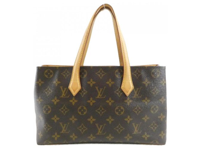 Borsa Louis Vuitton Monogram Wilshire PM Marrone - vista 2