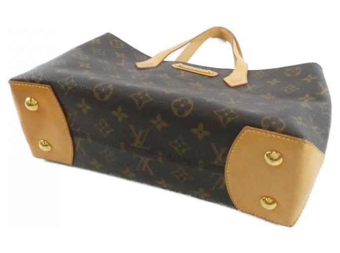 Borsa Louis Vuitton Monogram Wilshire PM Marrone - vista 3