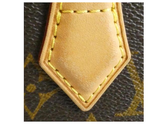 Borsa Louis Vuitton Monogram Wilshire PM Marrone - vista 5