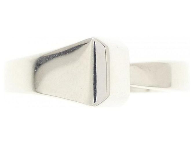 Ring Anillo Hermès Clou de Forge Plata - vista 2