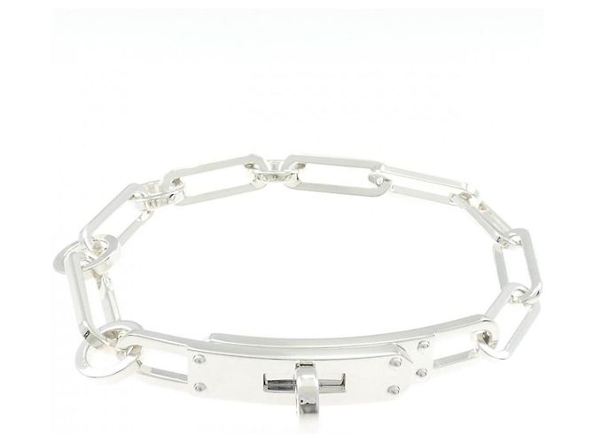 Hermès Hermès Kelly Chaine Bracelet Prata - vista 3