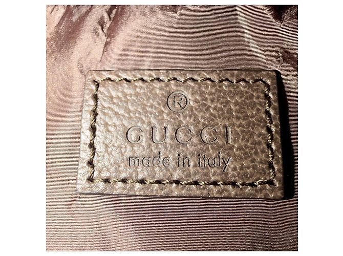 Pochette Gucci GG Supreme de lona con monograma Castaño - vista 6