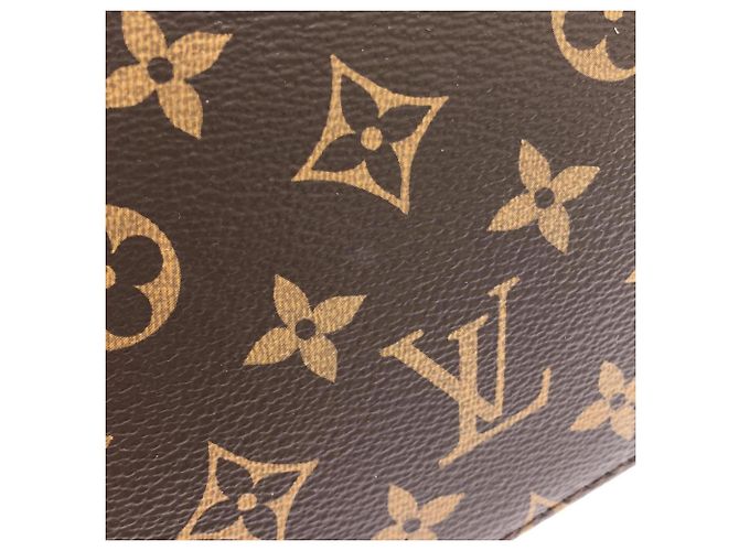 Borsa Louis Vuitton Monogram Grand Palais MM Marrone - vista 4