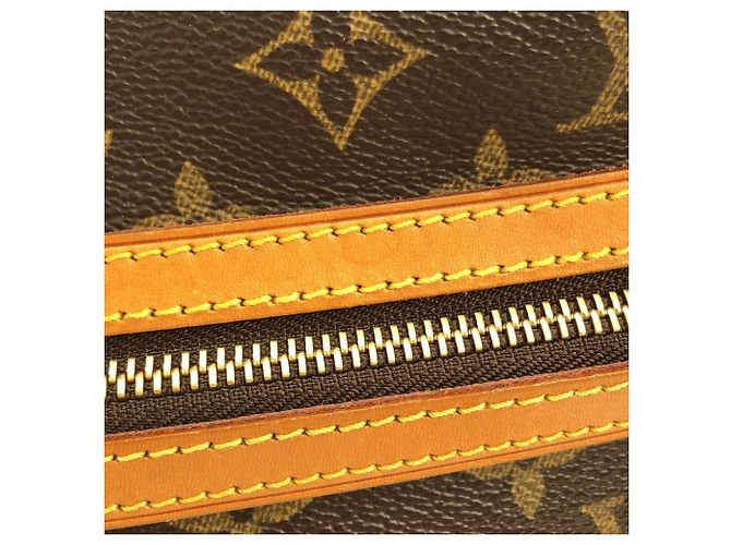 Borsa a Spalla Louis Vuitton Monogram Cite GM Marrone - vista 4