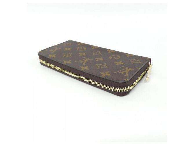 Louis Vuitton Monogram Zippy Wallet Braun Fuschia - Ansicht 2