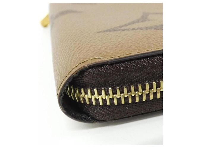 Portafoglio Zippy Monogram Giant Louis Vuitton Marrone - vista 5