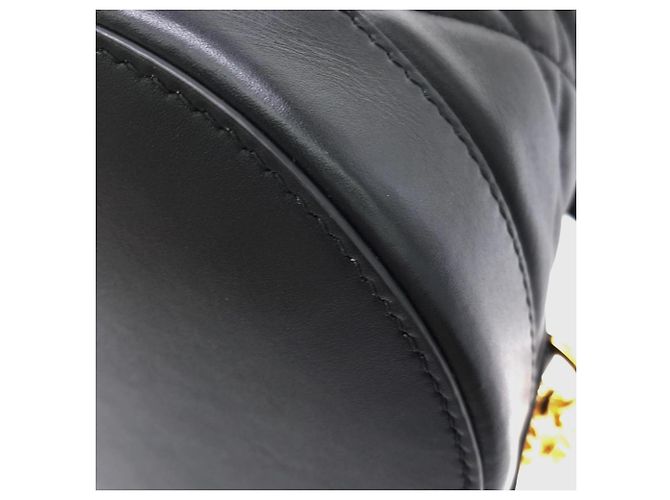 Zaino Christian Dior M3350UHOW in pelle di vitello nera - vista 3
