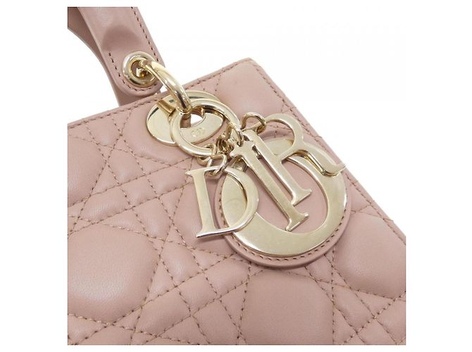 Christian Dior MY ABCDIOR Lady Small Handbag Rosa - vista 6