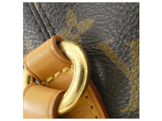 Borsa Louis Vuitton Monogram Totally PM Marrone - vista 4