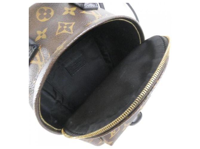 Zaino Louis Vuitton Monogram Palm Springs MINI Marrone - vista 8