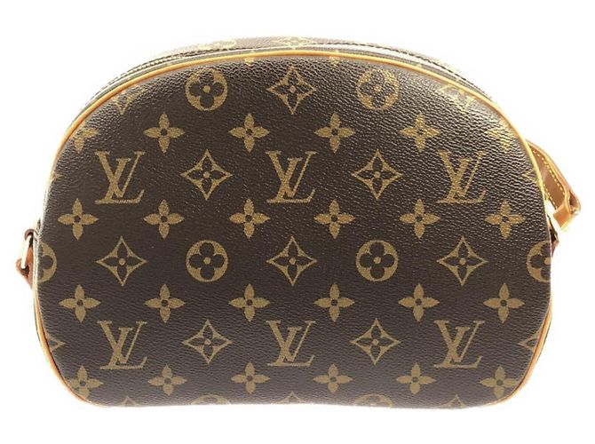 Borsa a Spalla Louis Vuitton Monogram Blois Marrone - vista 2