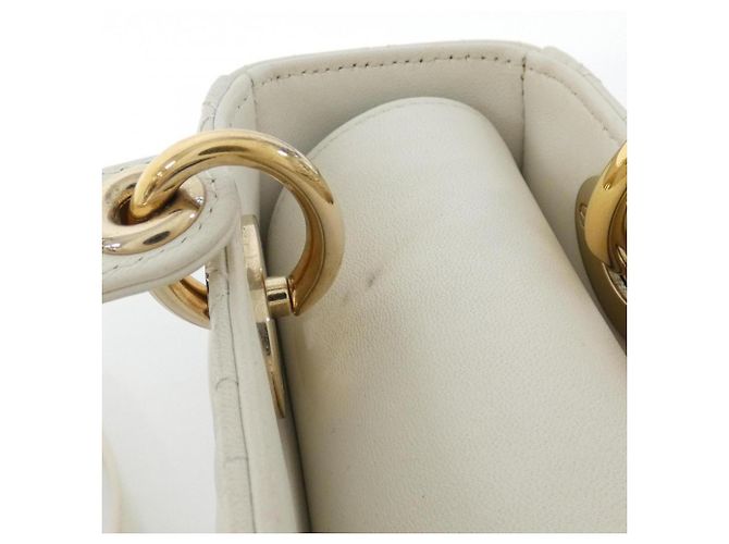 Christian Dior MY ABCDIOR Lady Borsa a mano piccola Bianco - vista 5