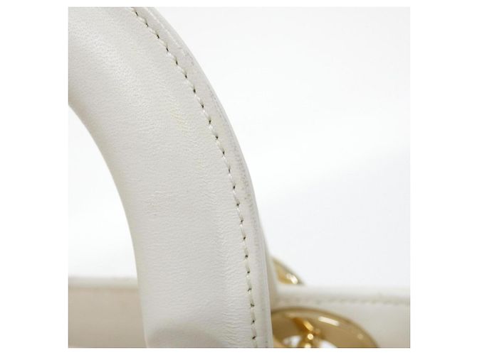 Christian Dior MY ABCDIOR Lady Borsa a mano piccola Bianco - vista 7