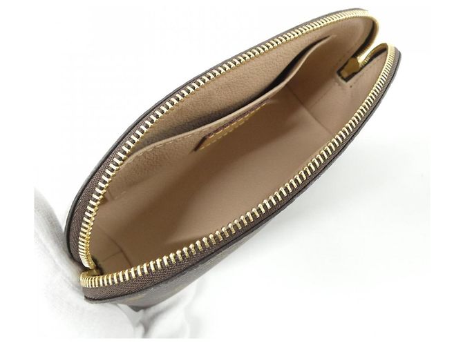 Borsa Louis Vuitton Monogram Pochette Cosmetic PM Marrone - vista 5
