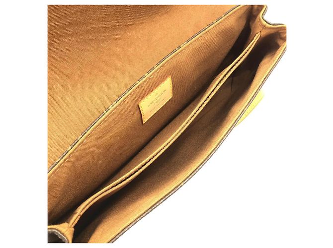 Borsa a Spalla Louis Vuitton Monogram Marelle Marrone - vista 7