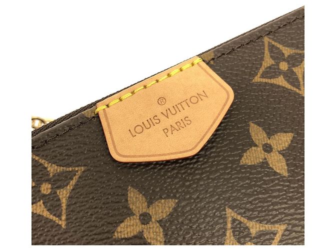 Louis Vuitton Monogram Multi Pochette Accessoires Braun Pink - Ansicht 4
