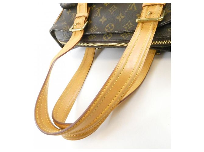 Borsa Louis Vuitton Monogram Multipli Cité Marrone - vista 8