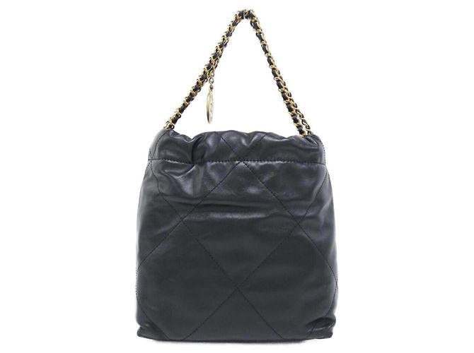 Borsa Chanel 22 Line MINI AS3980 Nero - vista 2