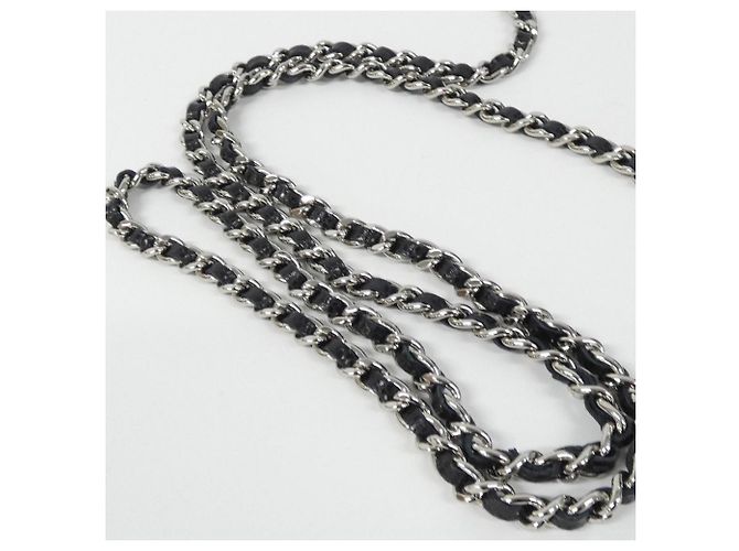 Catena per portafoglio Chanel Timeless Classic Line AP0250 Nero - vista 4