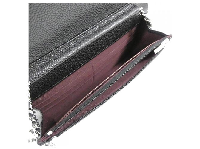 Catena per portafoglio Chanel Timeless Classic Line AP0250 Nero - vista 6